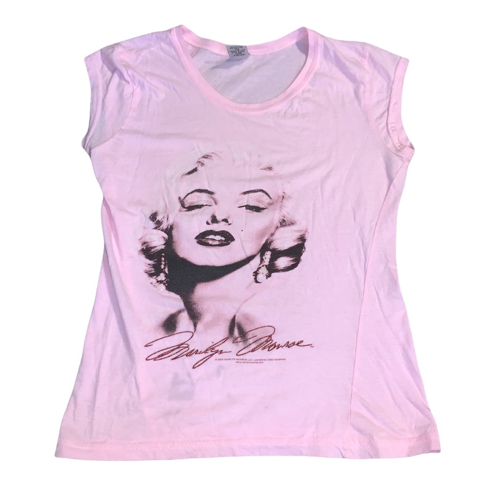 Vintage 2003 Marilyn Monroe Women’s Pink Shirt